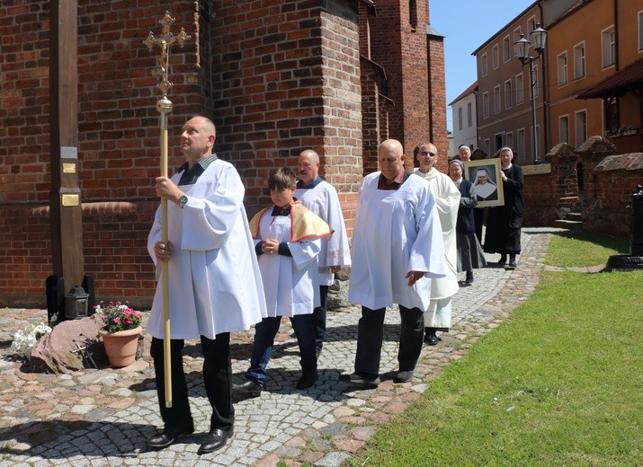 Wprowadzenie relikwii w Tolkmicku