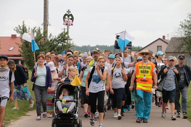 Pierwszy dzień pielgrzymki - przedpołudnie