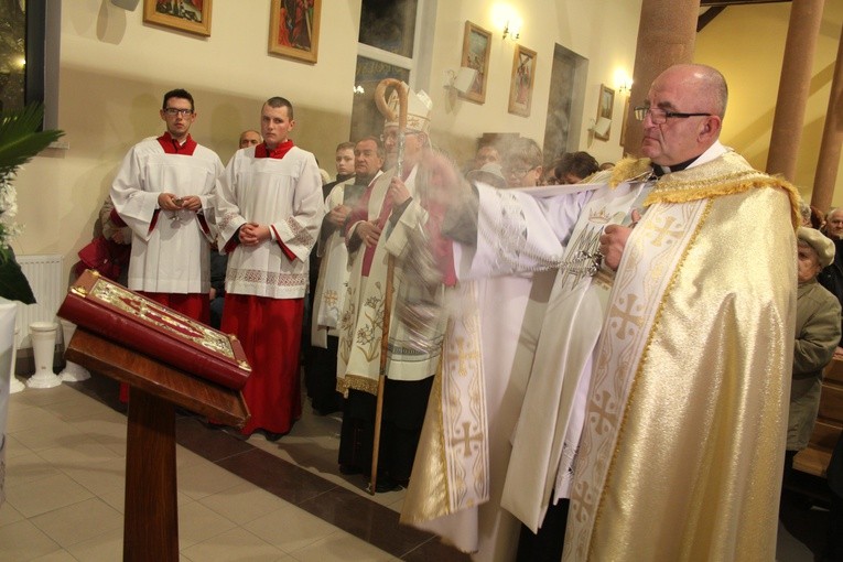 Ciechanów. Nawiedzenie w parafii Błogosławionych Płockich Biskupów Męczenników
