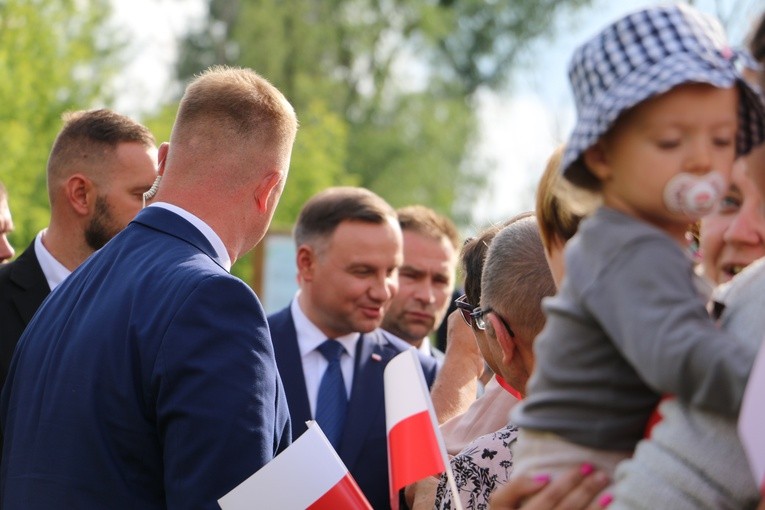 Prezydent RP Andrzej Duda w Makowie Mazowieckim