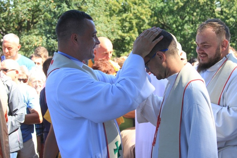 Pielgrzymka. Prymicje na Górze św. Małgorzaty