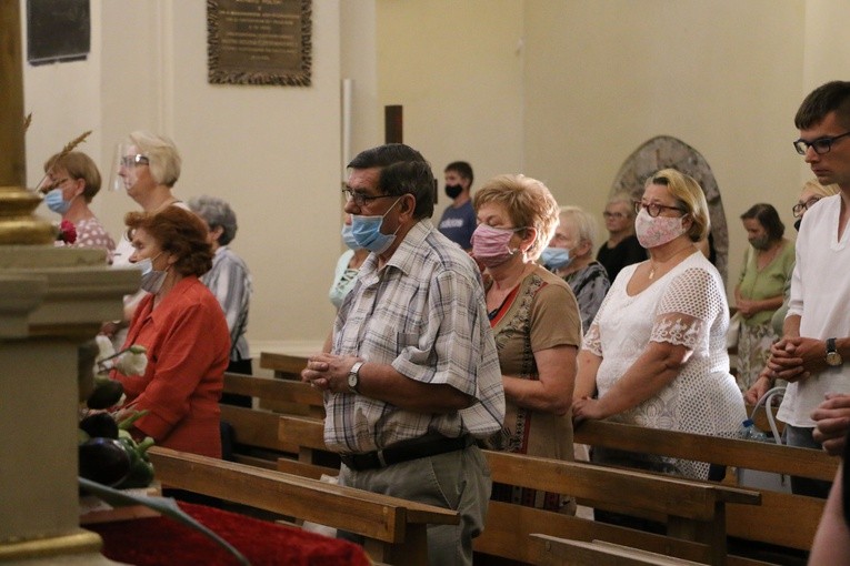 Czerwińsk n. Wisłą. Wigilia uroczystości Wniebowzięcia NMP