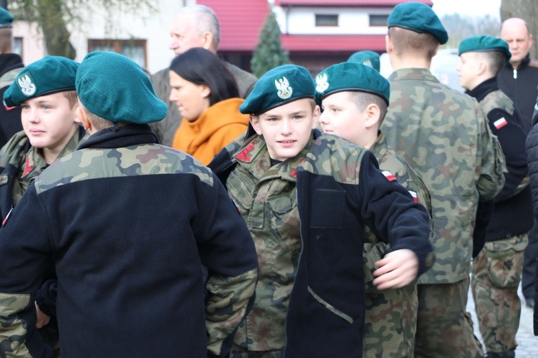 Ślubowanie strzelców w Baboszewie