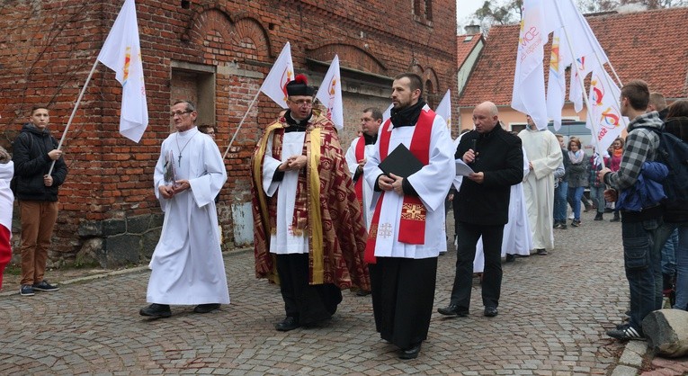 Peregrynacja symbli ŚDM - Pasłęk