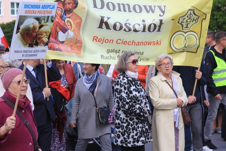 Ciechanów. Marsz dla Życia i Rodziny