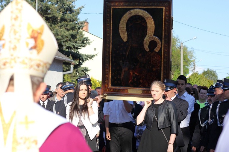 Dobrzyń n. Wisłą. Nawiedzenie w parafii pw. Wniebowzięcia NMP