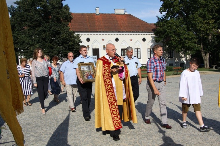 Procesja św. Anny w Opinogórze
