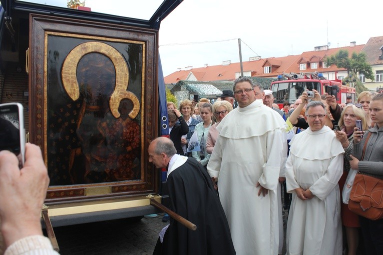 Pułtusk. Powitanie Matki Bożej Częstochowskiej. Cz. 1