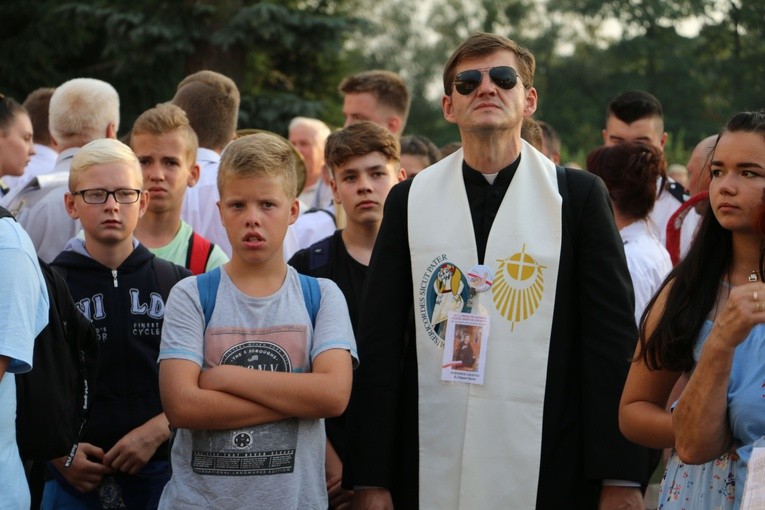 Pielgrzymi w Skępem