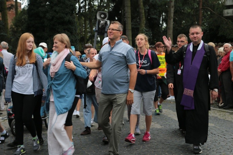 Pierwszy dzień pielgrzymki - przedpołudnie