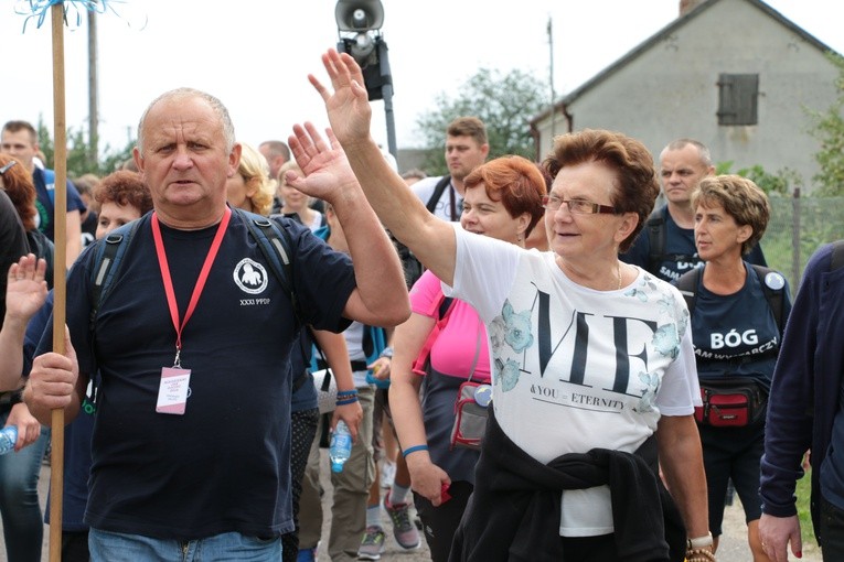 Pierwszy dzień pielgrzymki - przedpołudnie