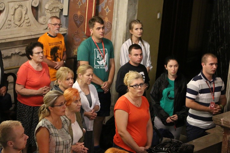 Początek pielgrzymki na Jasną Górę