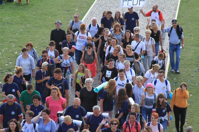 Pielgrzymka 2018. Wejście na Jasną Górę. cz.3