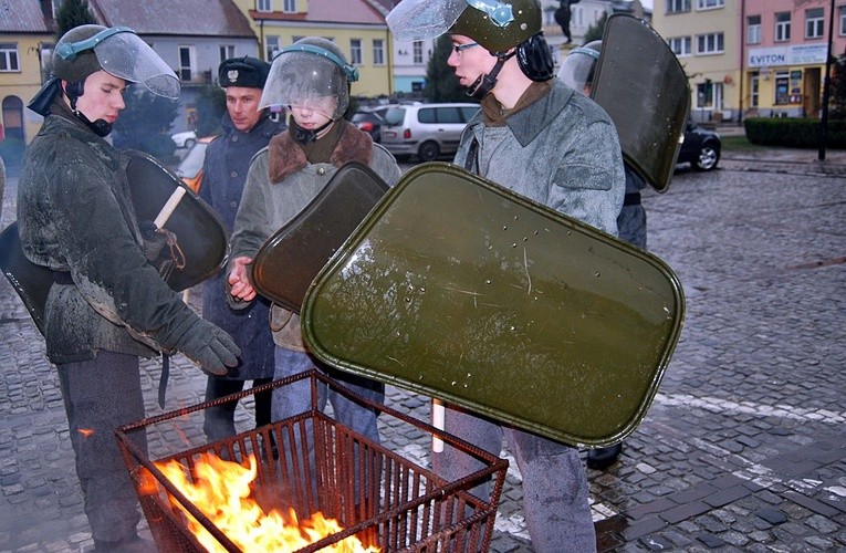 Rekonstrukcja stanu wojennego w Płońsku