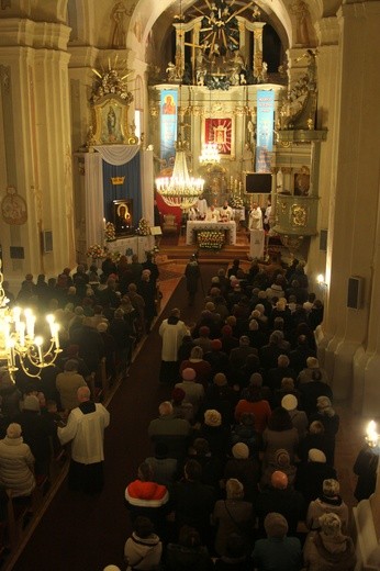 Strzegocin. Nawiedzenie w parafii Matki Bożej Szkaplerznej