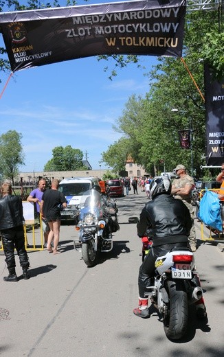 Motocykliści opanowali Tolkmicko