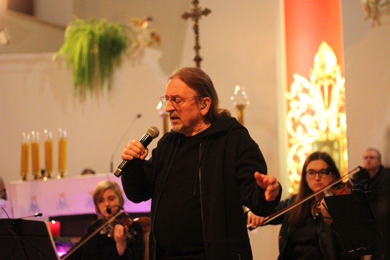 Marek Piekarczyk w Skępem.