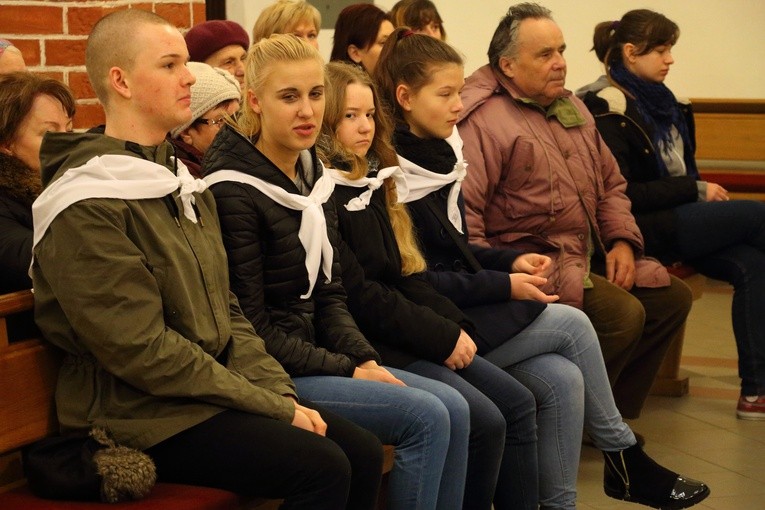 Peregrynacja symboli ŚDM - Morąg