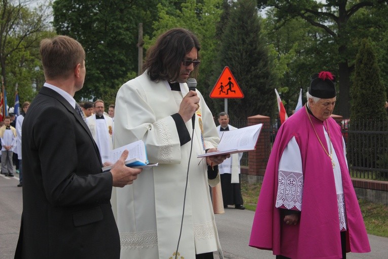 Lucień. Nawiedzenie w parafii św. Kazimierza