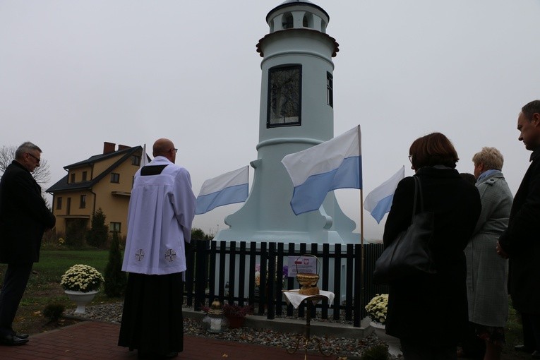 Nowe Niestępowo (Pokrzywnica). Poświęcenie zabytkowej kapliczki