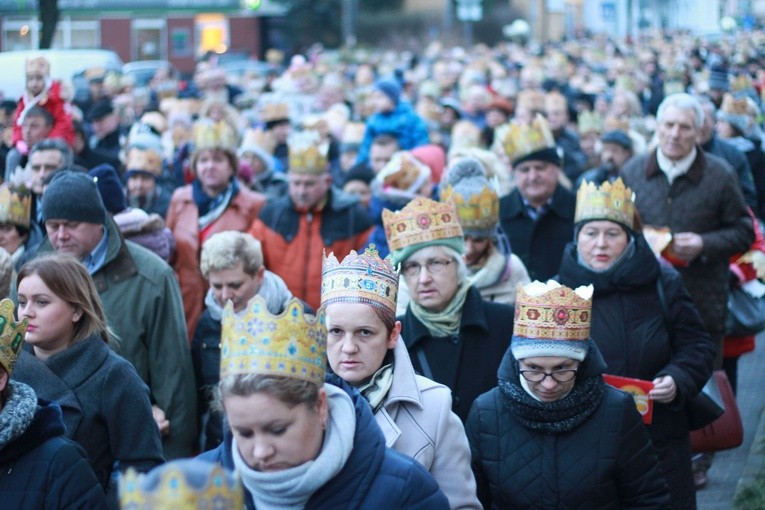 Ciechanów. Orszak Trzech Króli. Część 2
