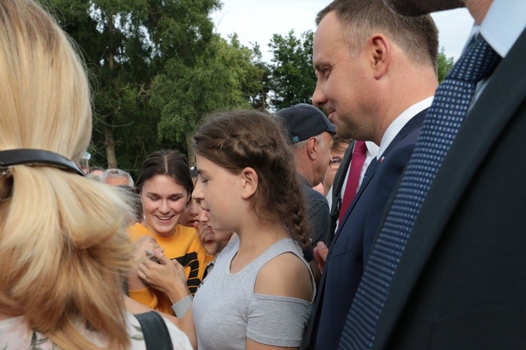Prezydent RP Andrzej Duda w Makowie Mazowieckim