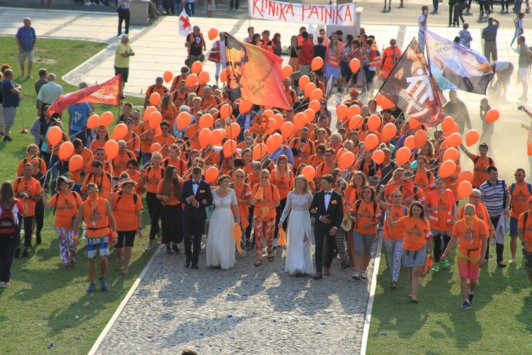 Pielgrzymka 2018. Wejście na Jasną Górę. cz.3