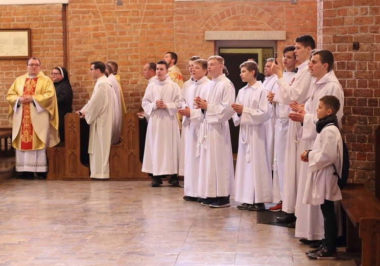 Msza Krzyżma w katedrze elbląskiej