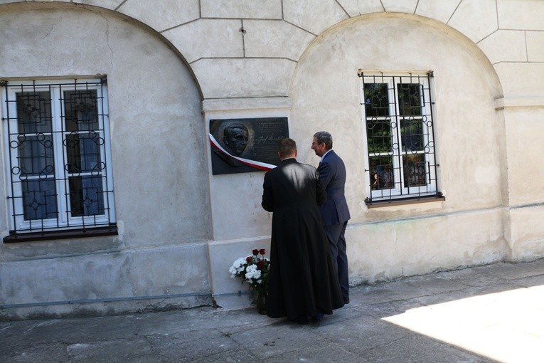 Czerwińsk n. Wisłą. Odsłonięcie tablicy upamiętniającej bł. ks. Józefa Kowalskiego