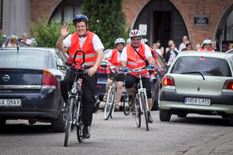 Rowerowa pielgrzymka z Bartoszyce