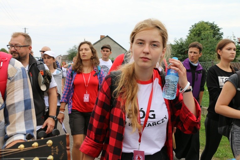 Pierwszy dzień pielgrzymki - przedpołudnie