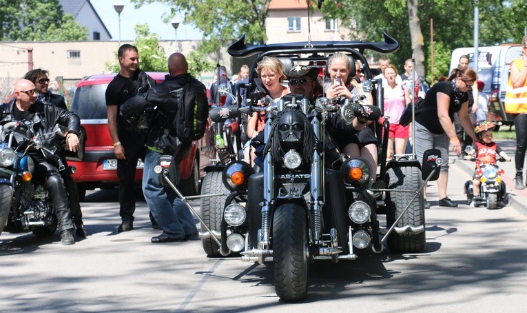 Motocykliści opanowali Tolkmicko