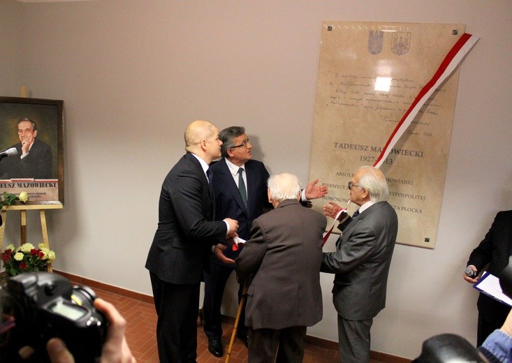 Prezydent Komorowski w Płocku