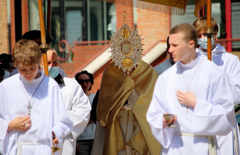 Elbląg. Uroczystość Bożego Ciała 