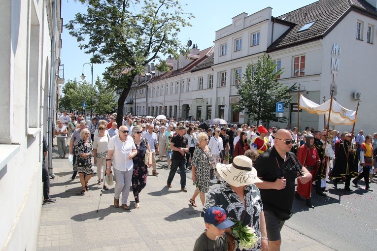 Płock. Procesja Bożego Ciała