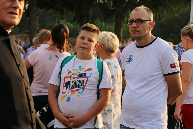 Pielgrzymi w Skępem