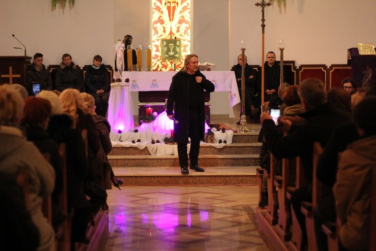 Marek Piekarczyk w Skępem.