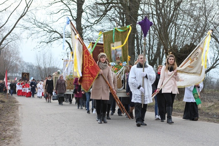 Daniszewo. Nawiedzenie w parafii Przemienienia Pańskiego