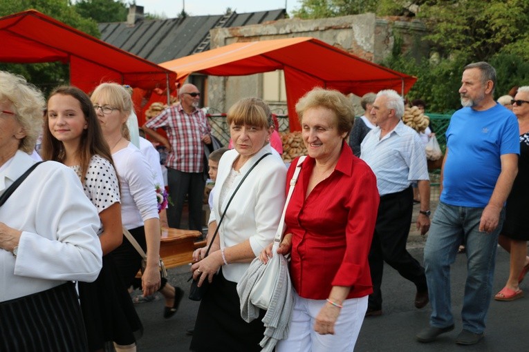 Pielgrzymi w Skępem