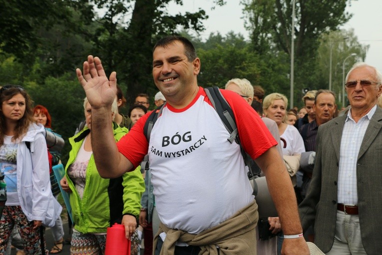 Pierwszy dzień pielgrzymki - przedpołudnie