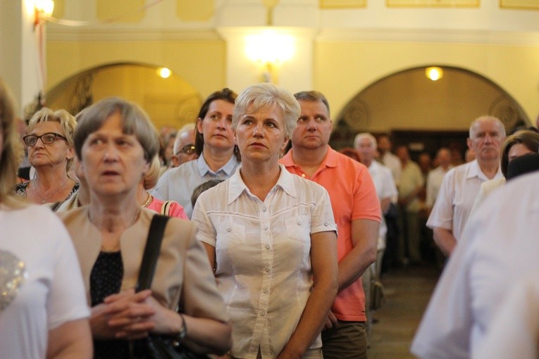 Płock. Nawiedzenie w parafii św. Maksymiliana Kolbego. 1