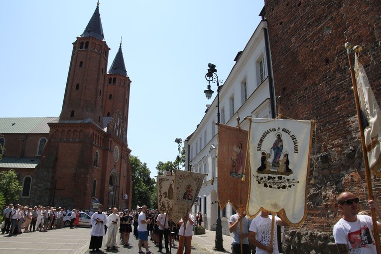 Płock. Procesja Bożego Ciała