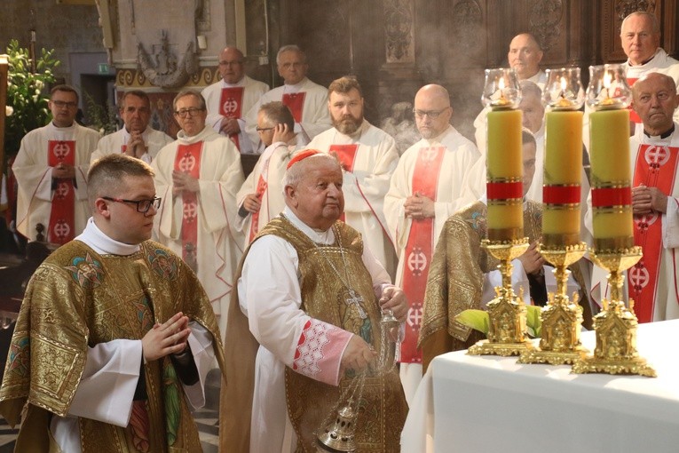 Płock. Obchody 100. rocznicy chrztu św. Jana Pawła II