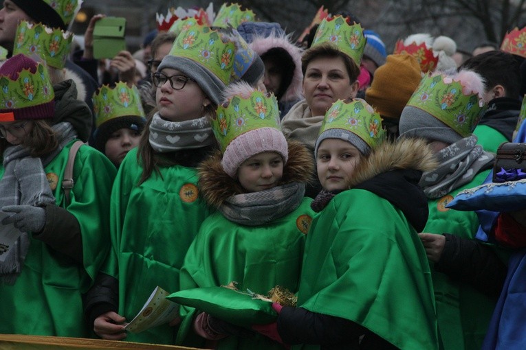 Płock. Orszak Trzech Króli