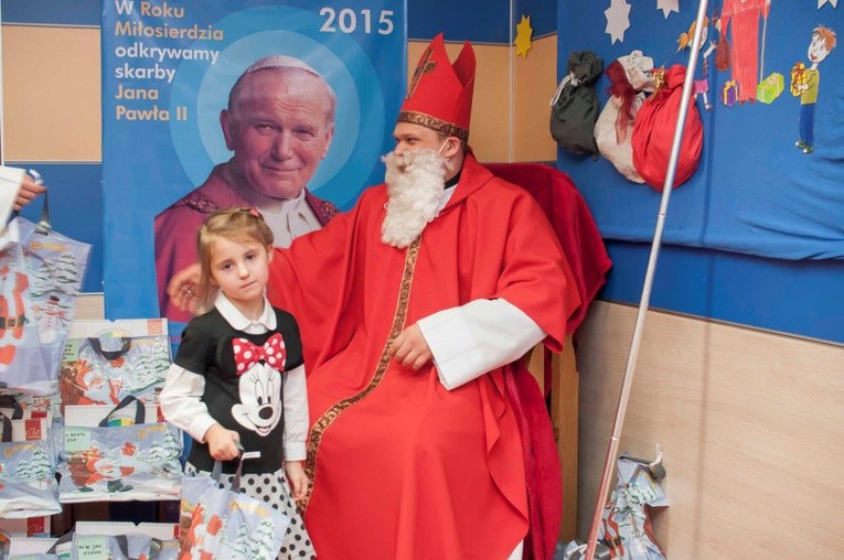 Święty Mikołaj w przedszkolu bł. Franciszki