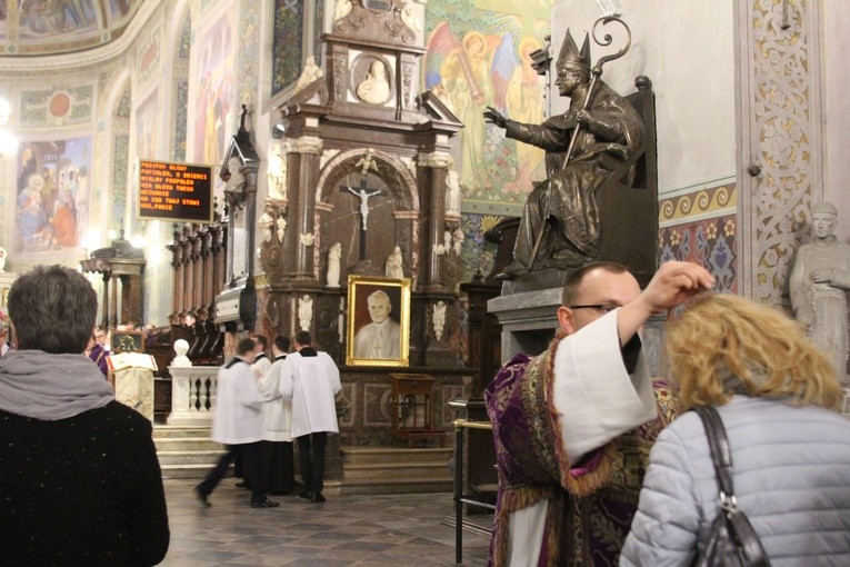 Środa Popielcowa w katedrze