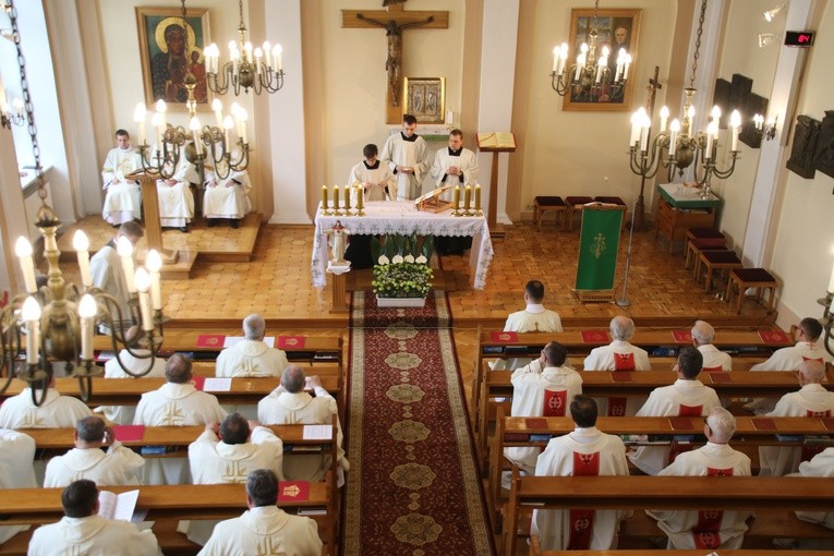 Płock. 25-lecie kapłaństwa w kaplicy WSD