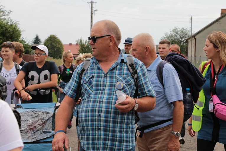 Pierwszy dzień pielgrzymki - przedpołudnie