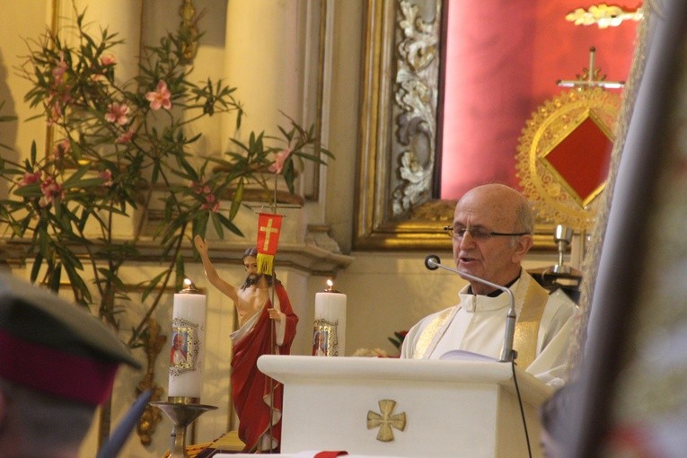 Poświęcenie tablicy wołyńskiej w Płocku