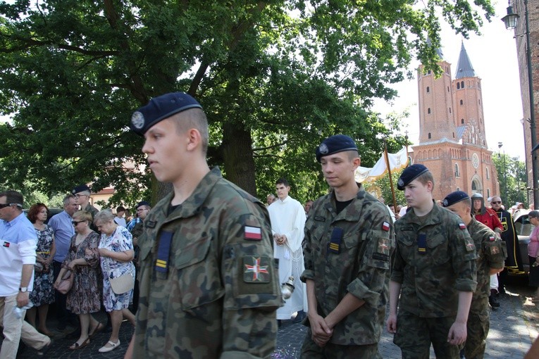 Płock. Procesja Bożego Ciała